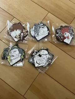 刃牙 ラバーマスコット 5種セット