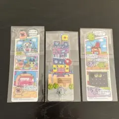 ブックマークコレクション　たまごっちプチプチおみせっち3枚セット