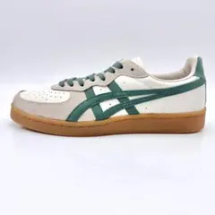 【美品】オニツカタイガー GSM クリーム グリーン レザー 25.5cm
