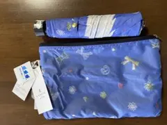 LANVIN en Blue(ランバンオンブルー) UV雨傘 折り畳み傘(新品)