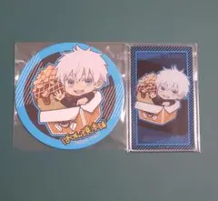 呪術廻戦 ばくだん焼 コースター アクリルカード 五条 ばくだん焼き