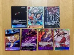 P*k様 『美品』 ワンピースカード ONEPIECE まとめ売り 7枚 パラレ