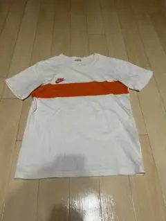 NIKE Tシャツ DRI-FIT ホワイト オレンジ　00s