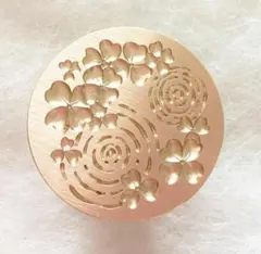 シーリングスタンプヘッド　花柄波紋シリーズ