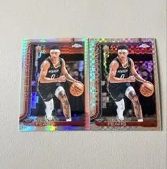 RC Jeremiah Fears Topps Chrome 2枚セット