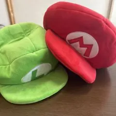 USJ公式 マリオルイージ帽子 フリーサイズ2個セット