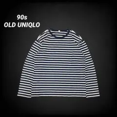 A*C様 90s OLD UNIQLO ユニクロ ボーダーロンt y2k 平成