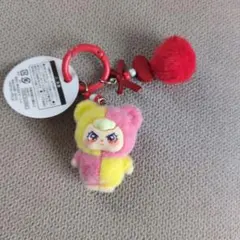 ぷくっとアングリーフェイス 　キーホルダー 　ベイビースリー