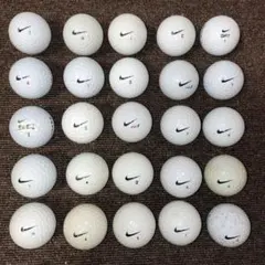 【NIKE】シリーズ色々　ロストボール　白色　25球