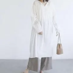 CRAFTSTANDARDBOUTIQUE新品 インドコットンレースワンピース