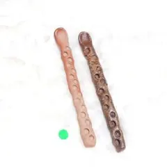 ●【12緑A】□.スプーンセット…備前焼