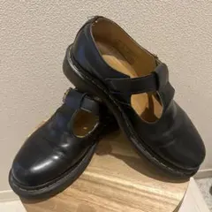 Dr. Martens ブラック ストラップシューズ　23cmのサムネイル