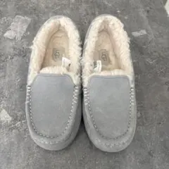UGG グレー モカシン　25cm