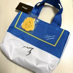 【新品タグ付き】ドナルド　チャーム付き　ミニトートバッグ　最安値のサムネイル