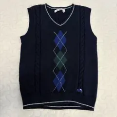 ファミリア　ニットベスト　100cm