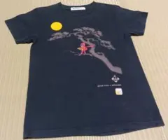 中古*Laundryランドリー忍者と松SSサイズ半袖Tシャツスミクロ墨黒のサムネイル