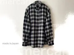 amherst 日本製 シャツ コットン チェック made in japanのサムネイル