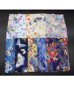 和風はぎれ① 10枚 20cm×25cm はぎれ 和風 平織り綿100％ 手芸用