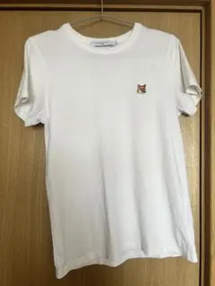 未使用タグ付き メゾンキツネ チラックス Tシャツ S アイボリー - メルカリ