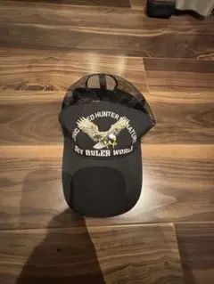 SKY RULER WORLD 鷲刺繍トラッカーキャップ