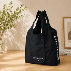 DEAN & DELUCA ブラックエコバッグ