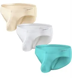 ZONBAILON ブリーフ メンズ ビキニパンツ 夏 4L 下着 ３枚セット