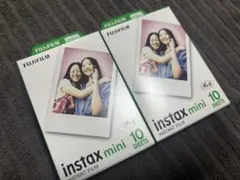 チェキフィルム　FUJIFILM instax mini 10シート　20枚