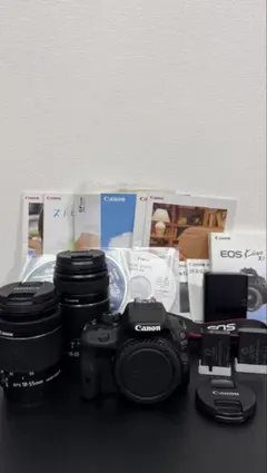 超美品ショット数946回CanonEOSKissXダブルズームキットデジタル一眼 超美品ショット数946回CanonEOSKissXダブルズームキットデジタル一眼