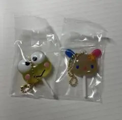 サンリオキャラクターズ　カラフルキャンディチャーム　ウサハナ　けろっぴ