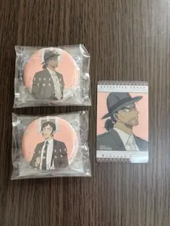 名探偵コナン　セガラッキーくじ　メモリアルカット　缶バッチ　カード