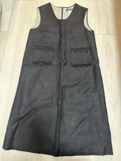 S MaxMara ノースリーブ 膝丈ワンピース - メルカリ