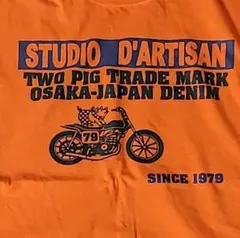 ダルチザン　Tシャツ　オレンジ　サイズLのサムネイル