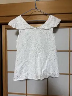 dholic レース　ノースリーブブラウス