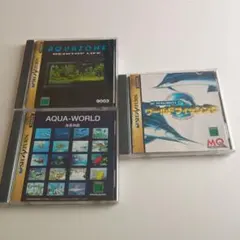 セガサターン アクアゾーン他3点セット 動作確認済み