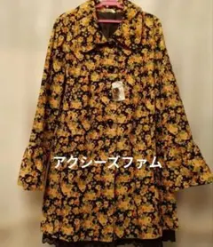 axes femme 花柄 テーラードジャケット