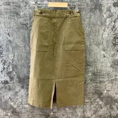 ✨Techichi✨テチチ♡タイトスカート♡シンプル♡カーキ♡(M)