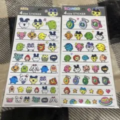 たまごっち4サイズステッカー　2枚セット