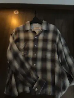 ヴィンテージ 好配色！！50s 60s オンブレ チェック シャツ ネルシャツ