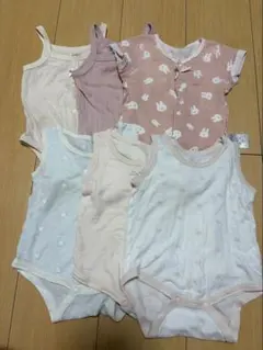 60cm 70cm ロンパース 肌着 まとめ売り