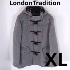 LONDON TRADITION ライトグレー ダッフルコート