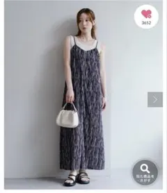 カスタネ　プリーツキャミワンピース　サイズ1