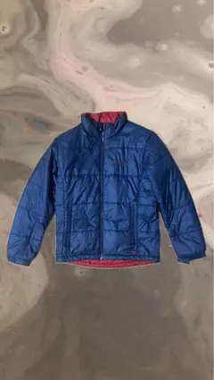 【美品】Columbia ドット柄 ネイビーダウンジャケット 森ガール