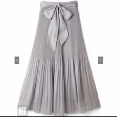 【2/14 21:00掲載終了】 グレイル　リボンベルト付きプリーツスカート　S