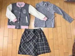 【子ども服130】キレイめコーデ3点セット