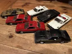 当時物？　西部警察　スカイライン　フェアレディー　セドリック　プラモデルのサムネイル