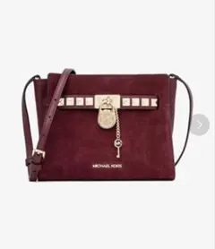MICHAEL KORS バーガンディ ショルダーバッグ
