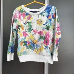 POLO RALPH LAUREN 花柄トレーナー 4/AT