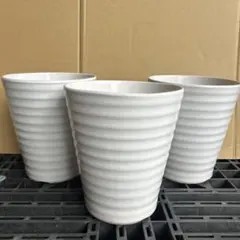白8号陶器鉢3枚セットのサムネイル