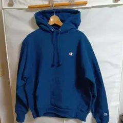 Champion Reverse Weave パーカー M レイジブルー