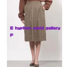 新品未使用、タグ付　イーハイフンワールドギャラリー　 スカート F
